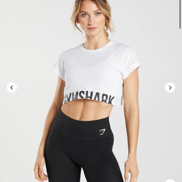 Gymshark Tops - Gymshark Fraction Crapped Top